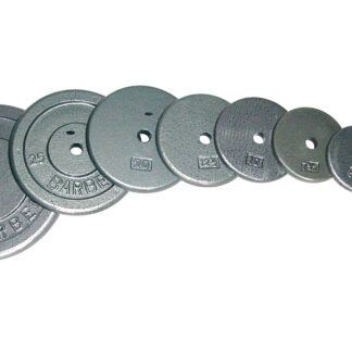 Apollo Athletics GR-2.5 to 50 1 inch gray plates 2.5, 5, 7.5, 10, 12.5, 20, 25, 50 lb)