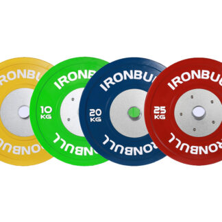 Apollo Athletics IR5202-5 KG to 25 KG Rubber bumper plates, 5, 10, 15, 20, 25 KG