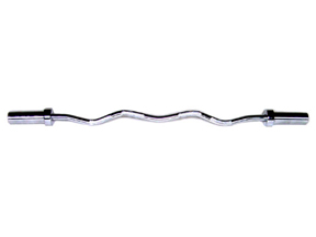 Apollo Athletics OC-47 47" Olympic Curl Bar with collars