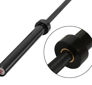 Apollo Athletics IR2206 OB-86B-1000 lb Zinc black bar, with 2-needle bearing, 28mm