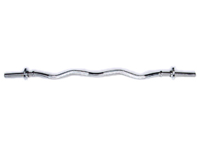 Apollo Athletics SCB-47 47" Curl Bar w star collar