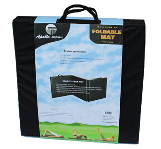 Apollo Athletics MAT-F-H High density foam(class 70) foldable Mat 6'L x 2'W x 1"H, 4 sets per carton