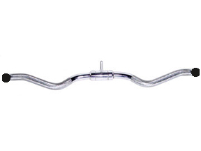 Apollo Athletics RCBR-28 29" Chrome cable crul bar with rubber ends