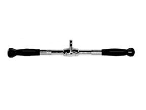 Apollo Athletics RSBR-20R 20 inch Chrome cable straight w rubber handles (High-grade)