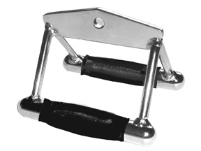 Apollo Athletics DDHH-1R Double grip Rubber handle (High-grade)