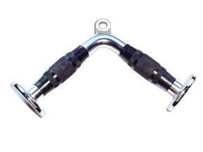 Apollo Athletics TBH-10R Tricep Down Bar w Rubber Handle (High-grade)