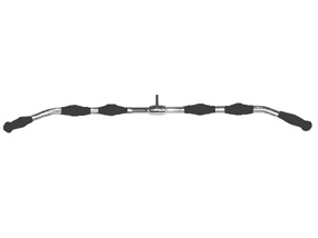 Apollo Athletics LBR-48R 48" Lat bar w rubber handles (High-grade)