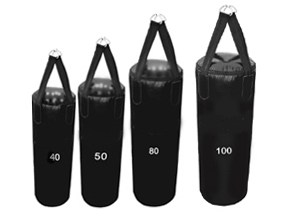 Apollo Athletics HVBG-40 to 100 Boxing punch bag, 40, 50, 80, 100 LB with strap (US made)