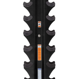 HOIST 8 Pair Vertical Hex Dumbbell Rack (Dumbbells Not Included)