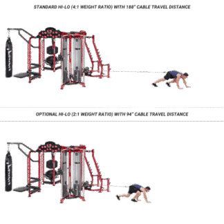 HOIST Hi-Lo Cable 2:1 Ratio Kit OPTION